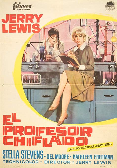 The Nutty Professor Original 1963 Spanish B1 Movie Poster - Posteritati ...