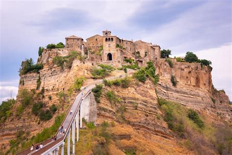 Premium Photo | Ancient town of bagnoregio italy old village on hill ...