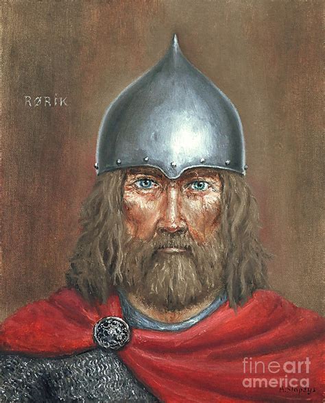 Rurik Painting by Arturas Slapsys