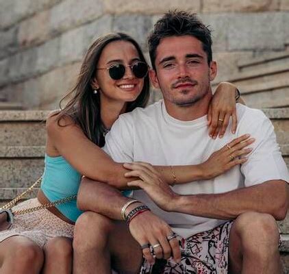 Charles Leclerc announces breakup with girlfriend Charlotte Sine - Foto ...