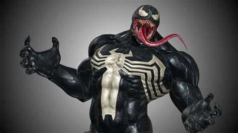 Venom 3D Model Rigged - YouTube