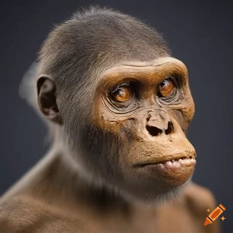 Fossil of australopithecus afarensis on Craiyon