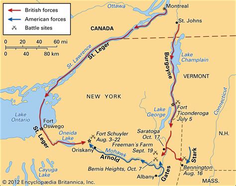 Battles of Saratoga | Facts, Casualties, & Significance | Britannica