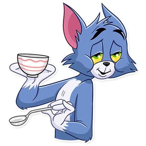 “Tom and Jerry” stickers set for Telegram