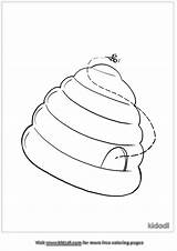Free Bee Hive Coloring Page  Printables Kidadl sketch template