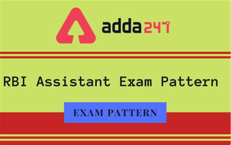 RBI Assistant Exam Pattern 2021: Check Prelims and Mains Exam Pattern