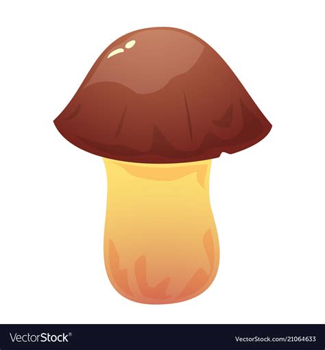 Suillus edible mushroom Royalty Free Vector Image