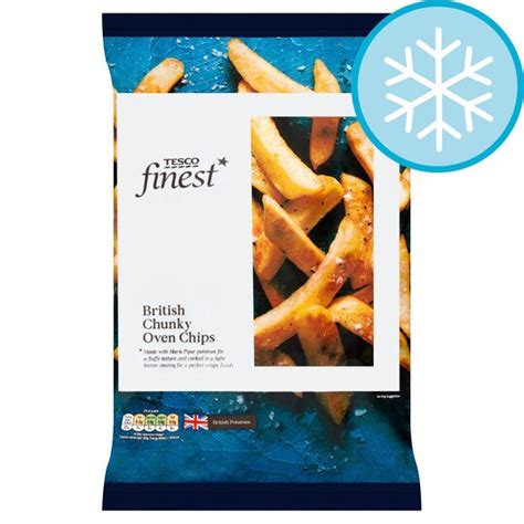 Tesco Finest British Chunky Oven Chips 1.5Kg - Tesco Groceries