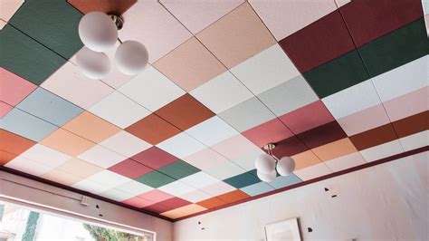 Color Options Acoustical Ceiling Tiles and Grid - Acoustical Commercial and Residential Ceiling ...