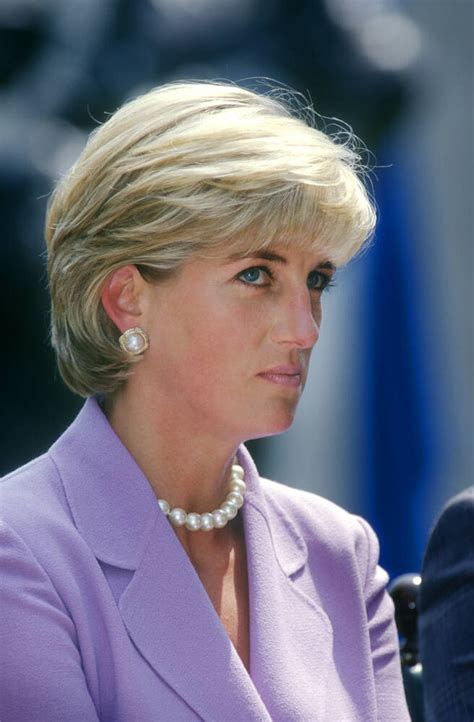 Princess Diana at American Red Cross - Photographic print for sale