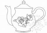 The Best Free Teapot coloring page Images Download From 69  sketch template