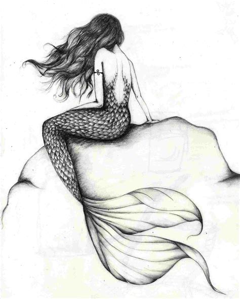 Pictures Of Mermaids Drawing at PaintingValley.com | Explore collection of Pictures Of Mermaids ...