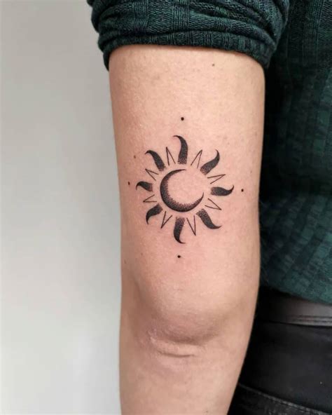 Sun and Moon Tattoos: Meaning and 47 Best Design Ideas - Saved Tattoo
