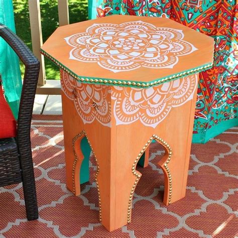 Moroccan Side Tables Diy | Diy side table, Moroccan decor diy, Diy table