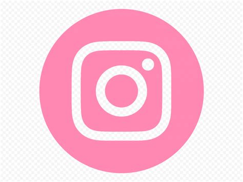 Hd Cute Pink Round Instagram Ig Logo Icon Png Citypng Sexiz Pix | The ...