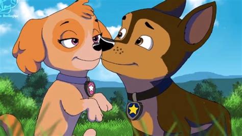 Chase x Skye - PAW Patrol - Animated Couples Photo (40110265) - Fanpop