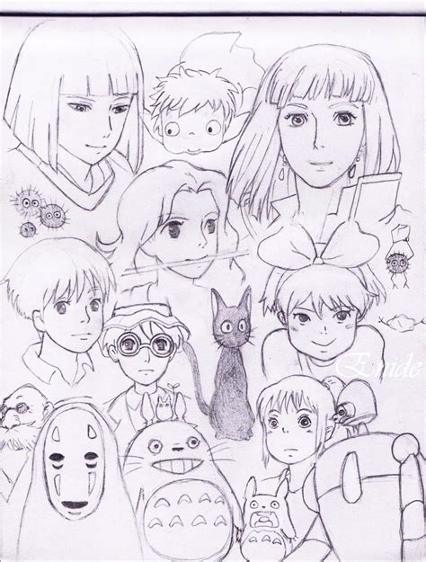 Studio Ghibli-sketch by Leramyce on DeviantArt