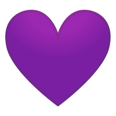 Purple Broken Heart Emoji 242 Download