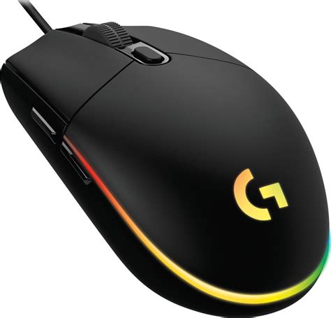 Logitech G203 Lightsync RGB Lighting 800 DPI, 6 programmable buttons ...