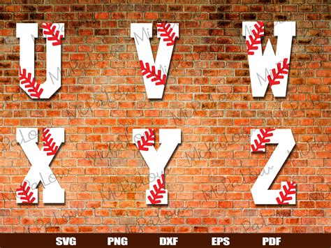 BASEBALL FONT SVG Baseball Svg Baseball Mom Svg Baseball | Etsy