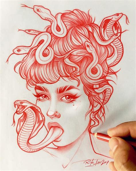 Medusa Drawing Medusa Drawing Art Drawings Beautiful - vrogue.co