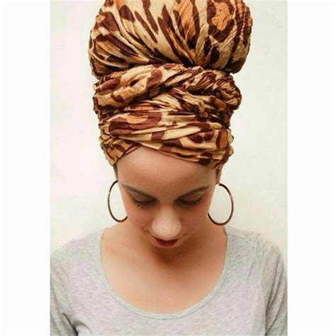 wrap African Head Scarf, African Hair Wrap, African Head Wraps, African Hairstyles, Scarf ...