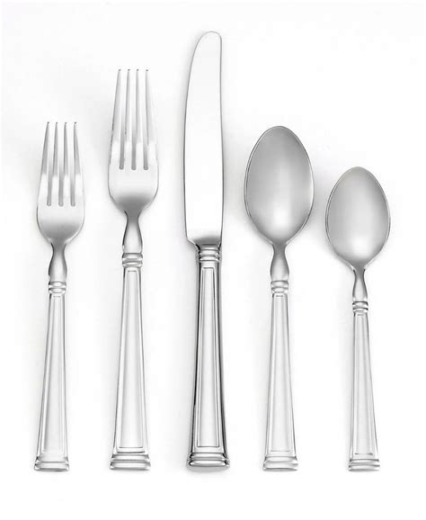 Lenox Esquire 12 X 5pps 5 Serving / Hostess 18/10 Stainless Flatware BRAND for sale online ...