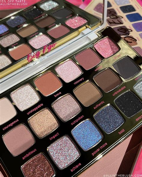 Tarte Big Ego Eyeshadow Palette Review + Save 15% off Tarte with Code ALLINTHEBLUSH - All In The ...