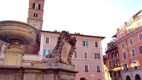 Basilica of Santa Maria in Trastevere, Rome, a titular minor basilica ...