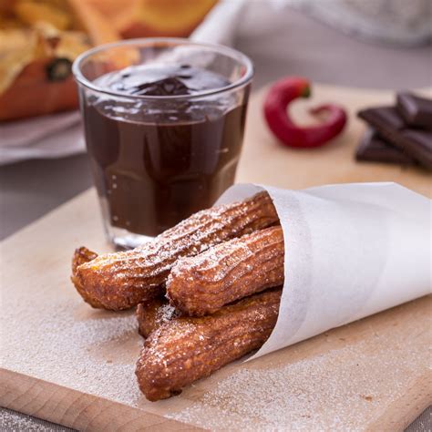 Pumpkin Spice Churros with Mexican Hot Chocolate Dipping Sauce ⋆ Fried ...