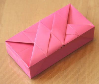 Origami Rectangle Box: Japanese Gift Wrapping