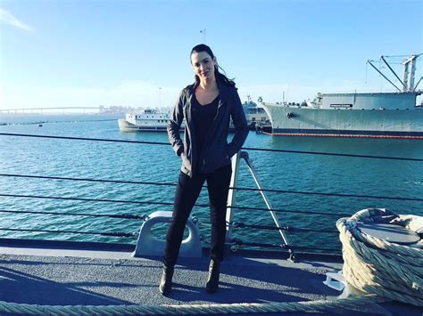 Pin by Katrina Renner on The Last Ship Behind the Scenes | Bridget regan, The last ship, Behind ...