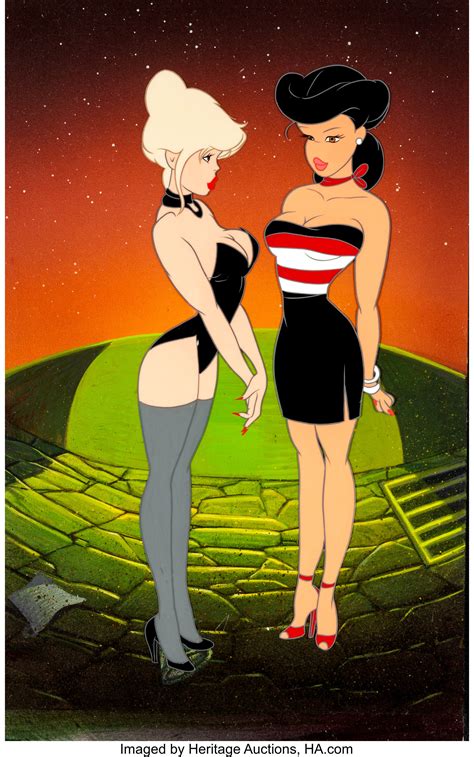 Cool World Holli Would and Lonette Color Model Cel with Background ...