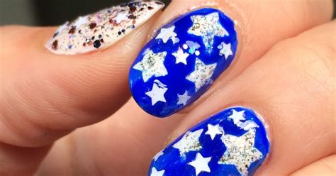 ehmkay nails: American Flag Nail Art