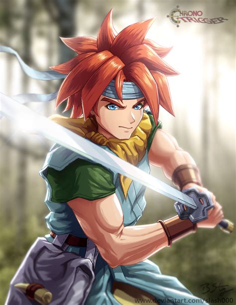 Chrono (aka Crono) from Chrono Trigger - Fan Art by slash000 on DeviantArt