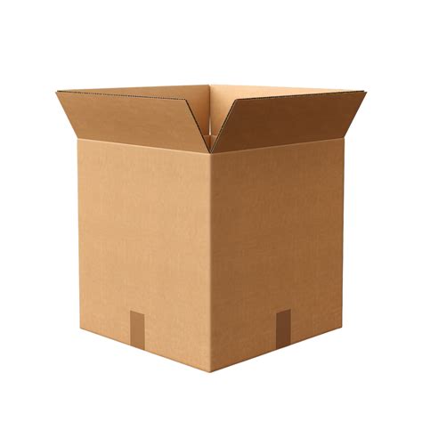 AI generated Opened cardboard box clip art 34928888 PNG