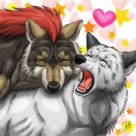 Wolf Hug by SheltieWolf on DeviantArt