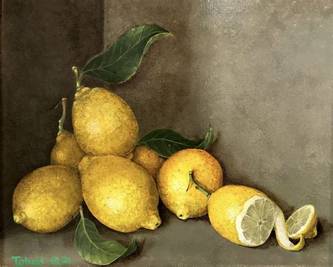 Lemons: Paintings for sale by Tobias Harrison - Signet Contemporary Art