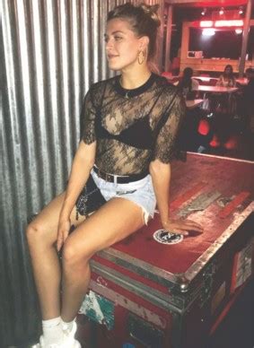 Canadian tennis star Eugenie Bouchard flaunts her great bod in a see-through top | Lingerie ...
