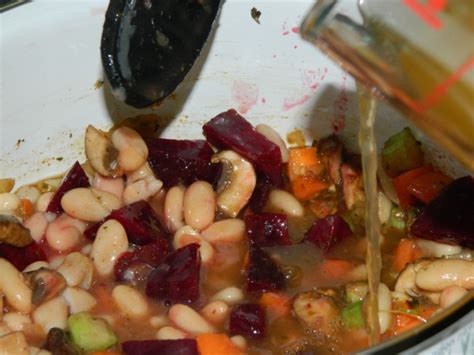 White Bean & Beet Soup | Beet soup, Healthy eating, Food