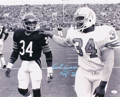 Earl Campbell Signed Houston Oilers 16x20 Photo Inscribed "HOF 91" (JSA ...