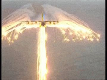 sharethyknowledge:The Smoke Angels. Wingtip vortices shown in flare smoke left behind a C-17 ...