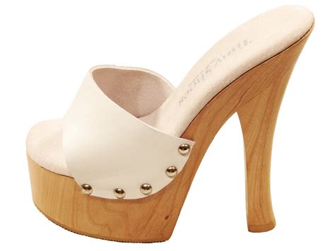 White Slide On Heels | bonamanzidrilling.co.za