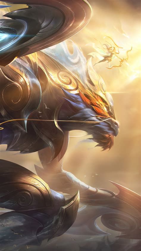 Lunar Guardian Khazix League of Legends Splash Art Fondo de pantalla 8k HD ID:11230