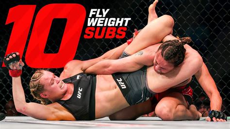 Top 10 UFC Women's Flyweight Submission Finishes