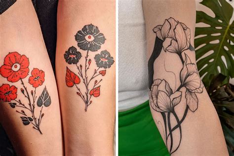 Flower Tattoo Ideas With Names Chrsnn - vrogue.co