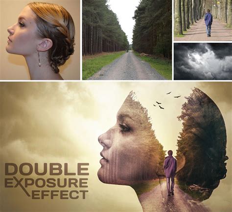 In this Tutorial, Learn How to create Double Exposure effect and multiple exposu… | Double ...