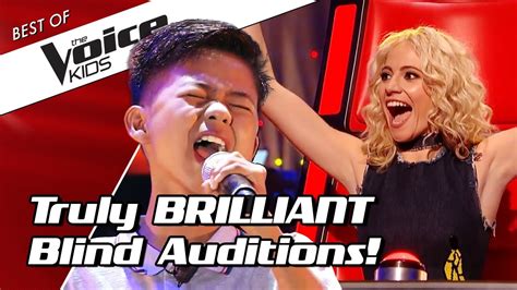 TOP 10 | Simply BRILLIANT Blind Auditions in The Voice Kids - YouTube