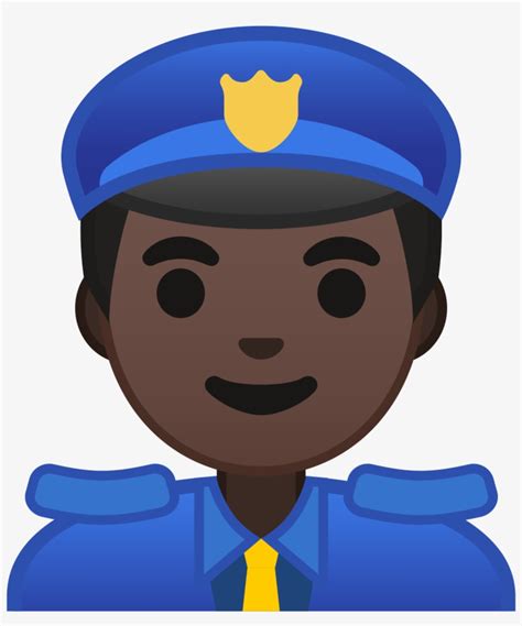 Police Man Officer Emoji Police Man Face Png Free Transparent | The ...