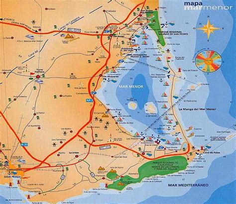 Mar Menor - Murcia: Geografía del Mar Menor